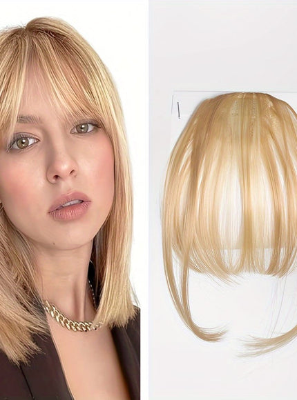 KissICON KissIcon Easy Clip-In Wispy Bangs - Natural Look