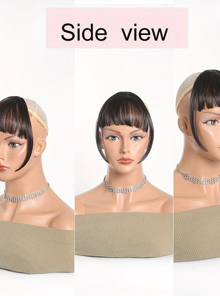 KissICON KissIcon Easy Clip-In Wispy Bangs - Natural Look