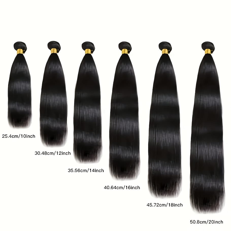 KissICON KissIcon Elegant Straight Hair Bundles - Double Weft