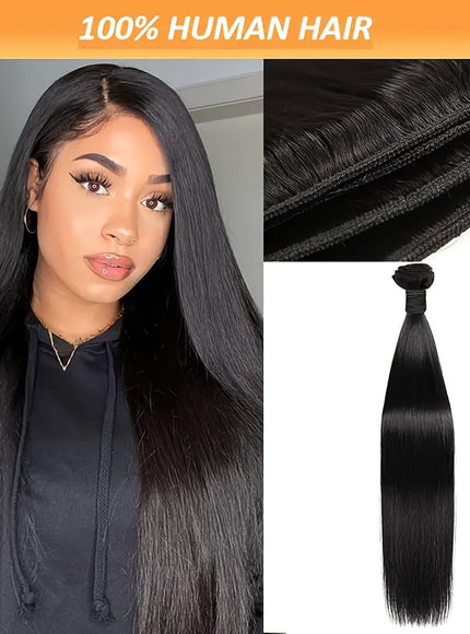 KissICON KissIcon Elegant Straight Hair Bundles - Double Weft