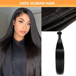 KissICON KissIcon Elegant Straight Hair Bundles - Double Weft