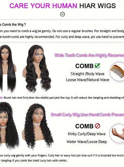 KissICON KissIcon Elegant Straight Human Hair Bundles - Double