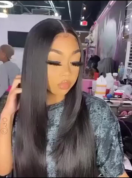 KissICON KissIcon Elegant Straight Human Hair Bundles - Double