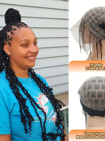KissICON KissIcon Embroidered Full Lace Wig Cap - Crochet