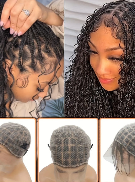 KissICON KissIcon Embroidered Full Lace Wig Cap - Crochet