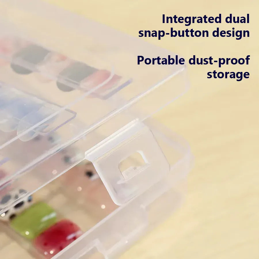 KissICON KissIcon Empty Nails Storage Box With Tape And
