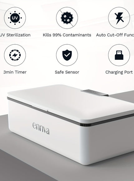 KissICON KissIcon ENNVA Portable C Sanitizer Box - USB