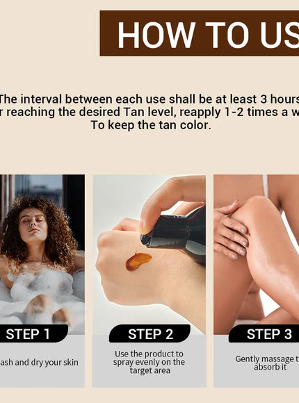KissICON KissIcon Envisha Self Tanner Lotion - Fast Tan