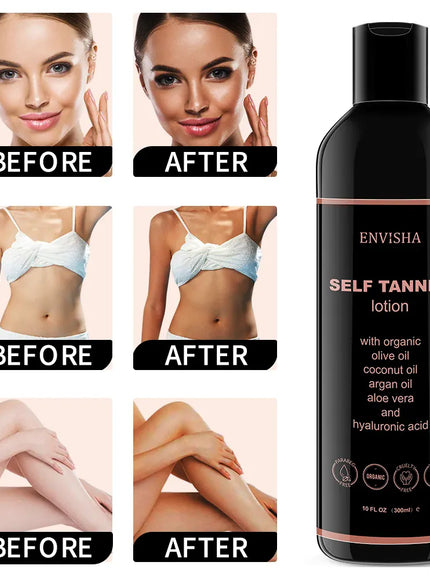 KissICON KissIcon Envisha Self Tanner Lotion - Fast Tan