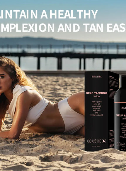 KissICON KissIcon Envisha Self Tanner Lotion - Fast Tan