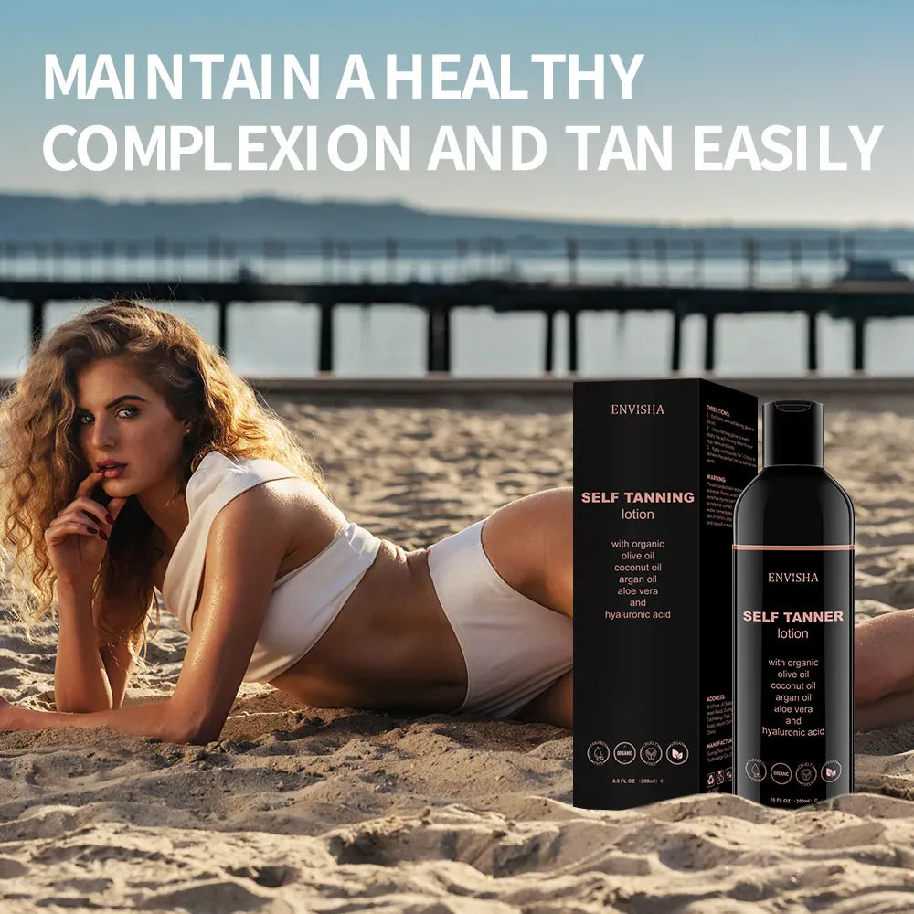 KissICON KissIcon Envisha Self Tanner Lotion - Fast Tan