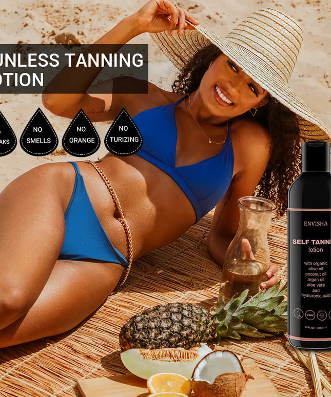 KissICON KissIcon Envisha Self Tanner Lotion - Fast Tan