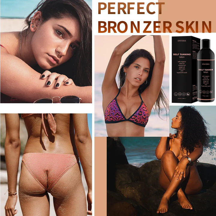 KissIcon Envisha Self Tanner Lotion - Fast Tan