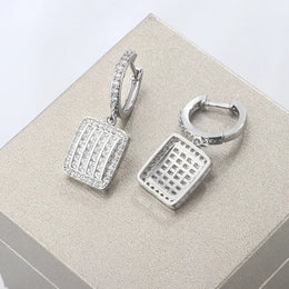 KissICON KissIcon Exquisite Silver Earrings 925 - Sparkling Zircon