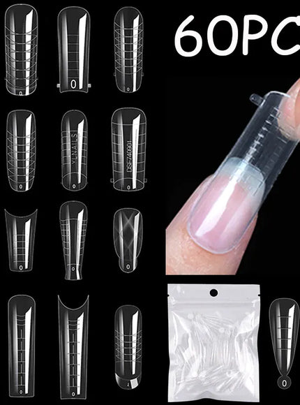 KissICON [KissIcon] Extension False Nails - Full Cover Acrylic