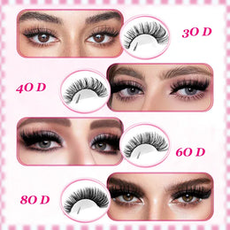 KissICON KissIcon Eyelashes Set 9-16mm - Mixed With Applicators