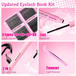 KissICON KissIcon Eyelashes Set 9-16mm - Mixed With Applicators