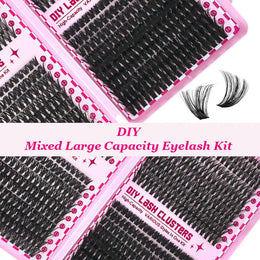 KissICON KissIcon Eyelashes Set 9-16mm - Mixed With Applicators