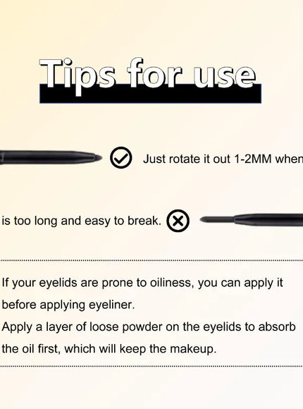 KissICON KissIcon Eyeliner – Long Lasting Waterproof Quick Drying, 6 Shades