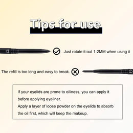 KissICON KissIcon Eyeliner – Long Lasting Waterproof Quick Drying, 6 Shades