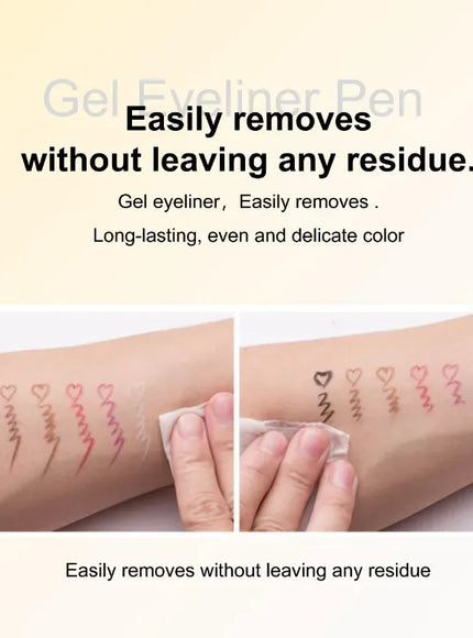 KissICON KissIcon Eyeliner – Long Lasting Waterproof Quick Drying, 6 Shades