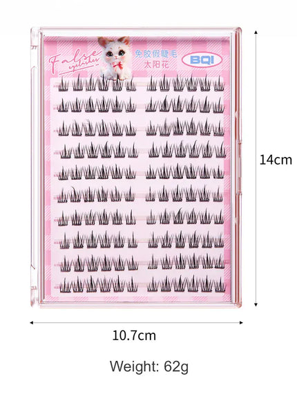 KissICON KissIcon False Eyelashes 10-12mm C Curl - Self