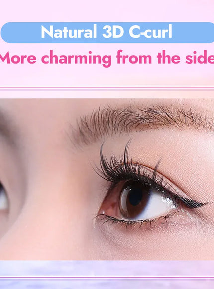 KissICON KissIcon False Eyelashes 10-12mm C Curl - Self