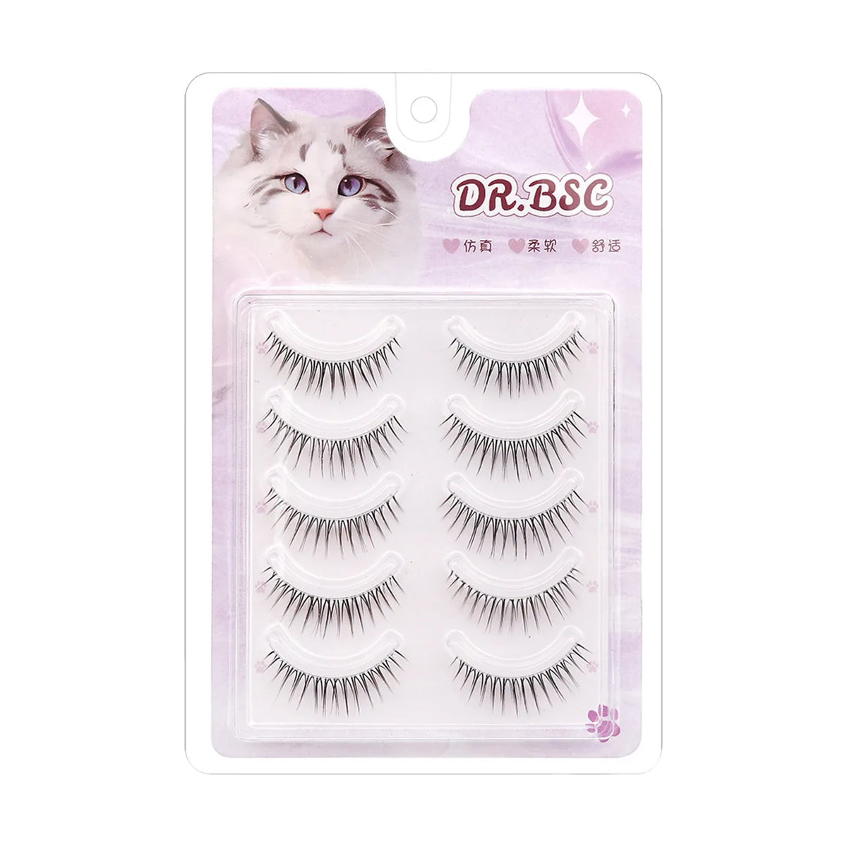 KissICON KissIcon False Eyelashes Anime Strip Lashes - Natural