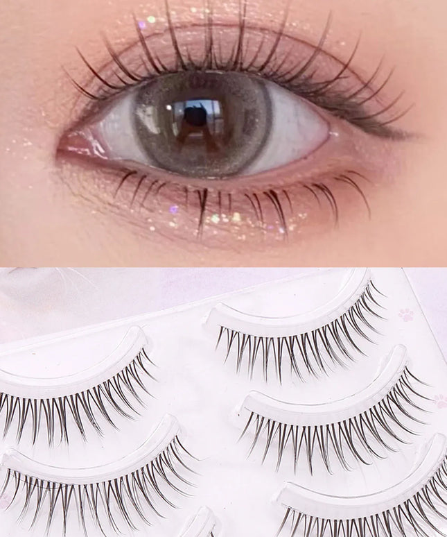 KissICON KissIcon False Eyelashes Anime Strip Lashes - Natural