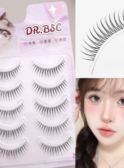 KissICON KissIcon False Eyelashes Anime Strip Lashes - Natural