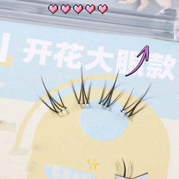KissICON KissIcon False Eyelashes Glue-Free Natural Look - Comfort