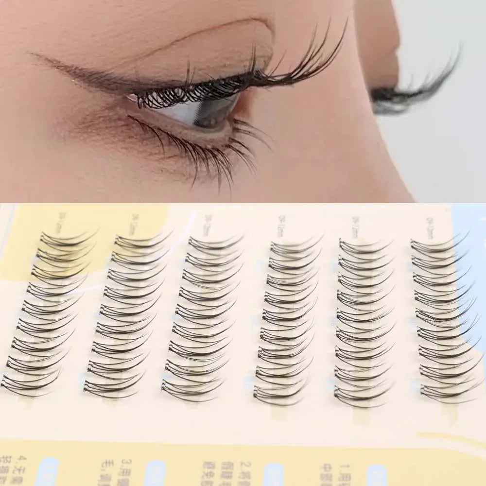 KissICON KissIcon False Eyelashes Glue-Free Natural Look - Comfort