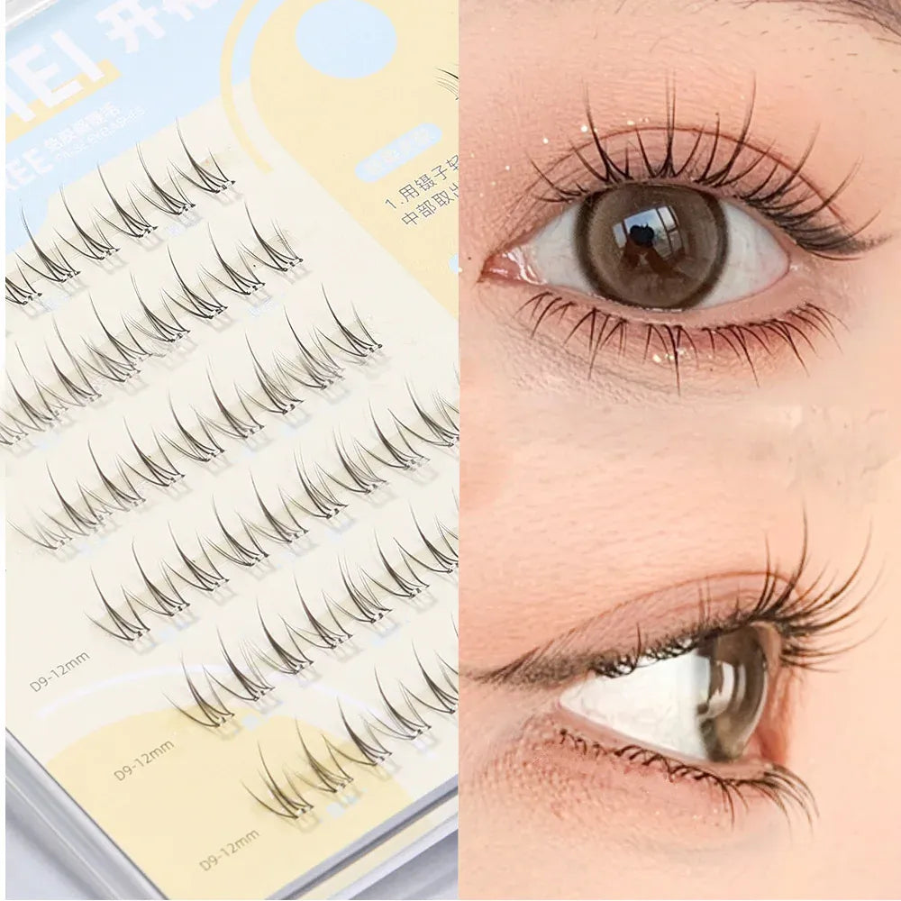 KissICON KissIcon False Eyelashes Glue-Free Natural Look - Comfort