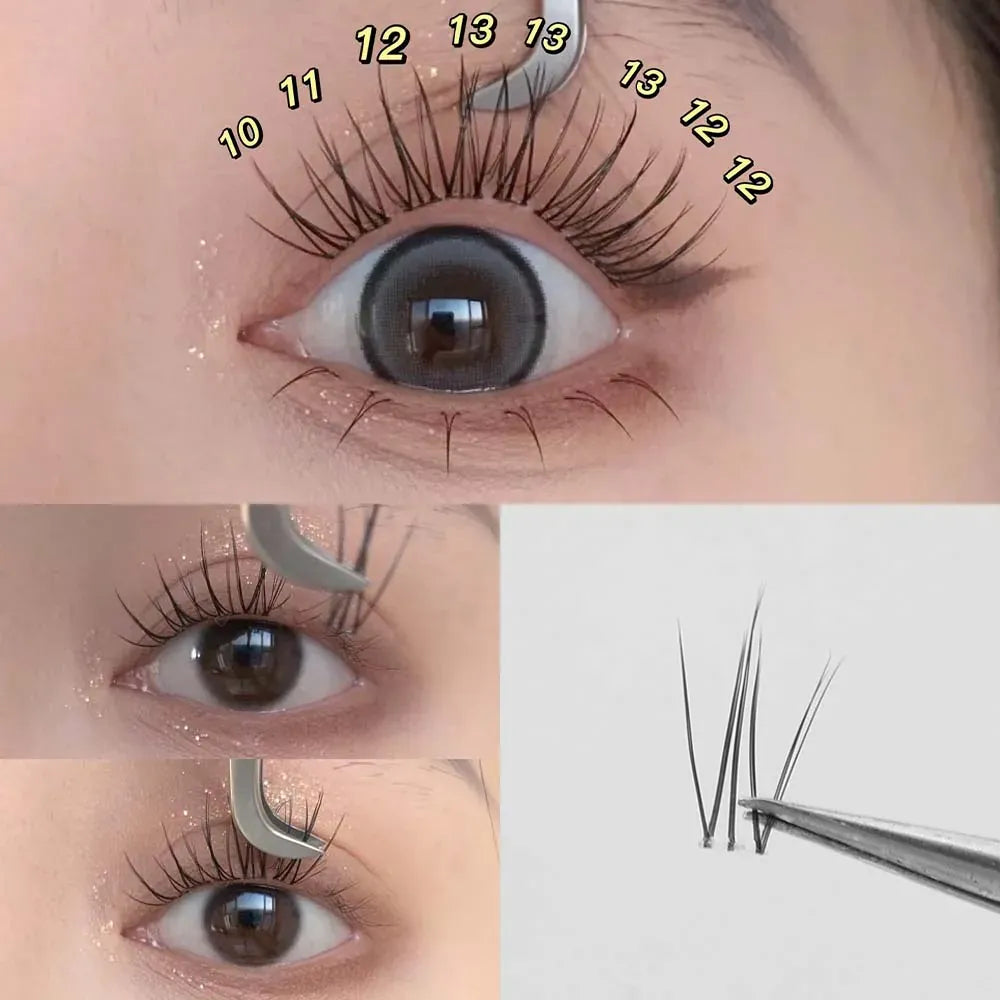 KissICON KissIcon False Eyelashes Glue-Free Natural Look - Comfort