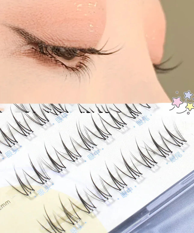KissICON KissIcon False Eyelashes Glue-Free Natural Look - Comfort