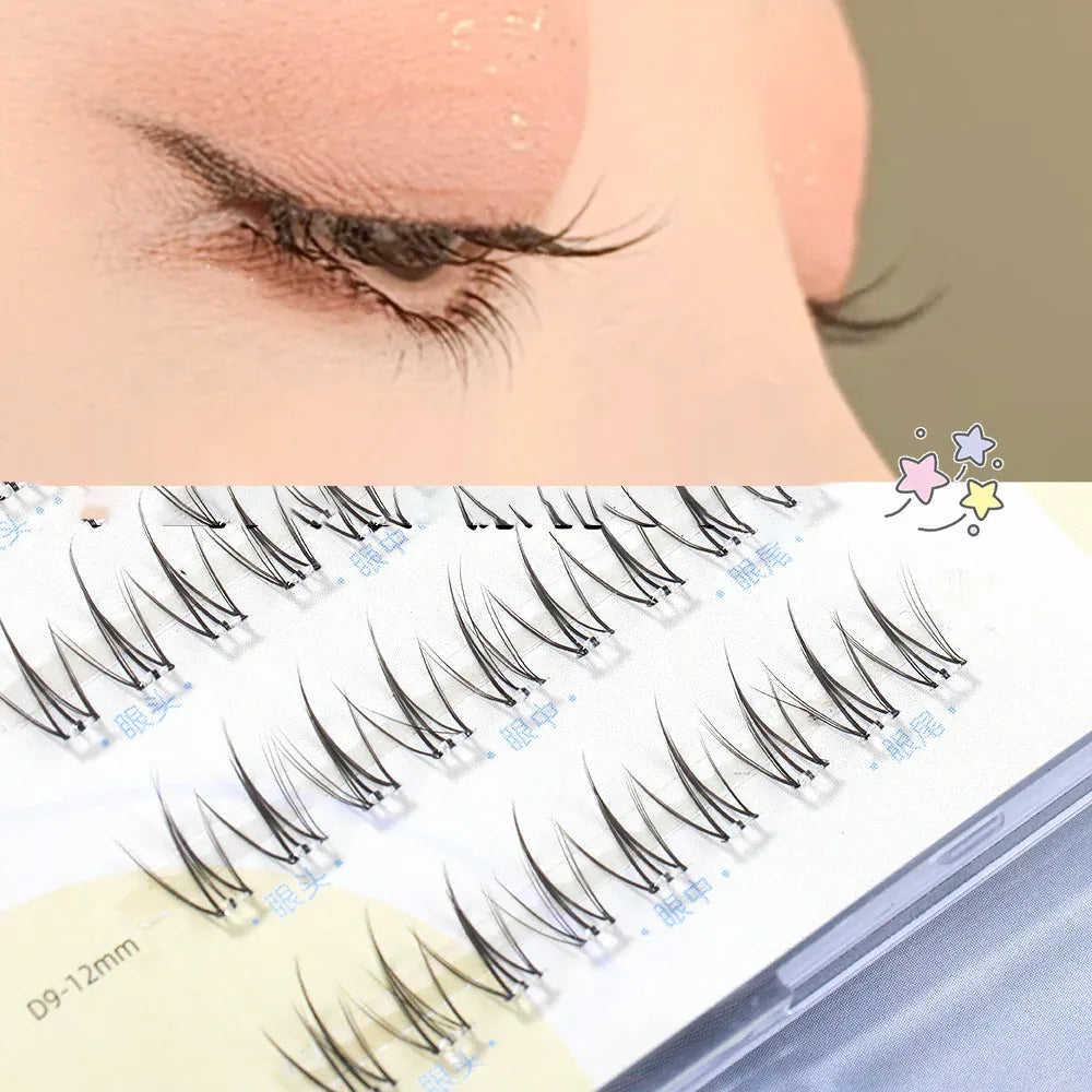 KissICON KissIcon False Eyelashes Glue-Free Natural Look - Comfort