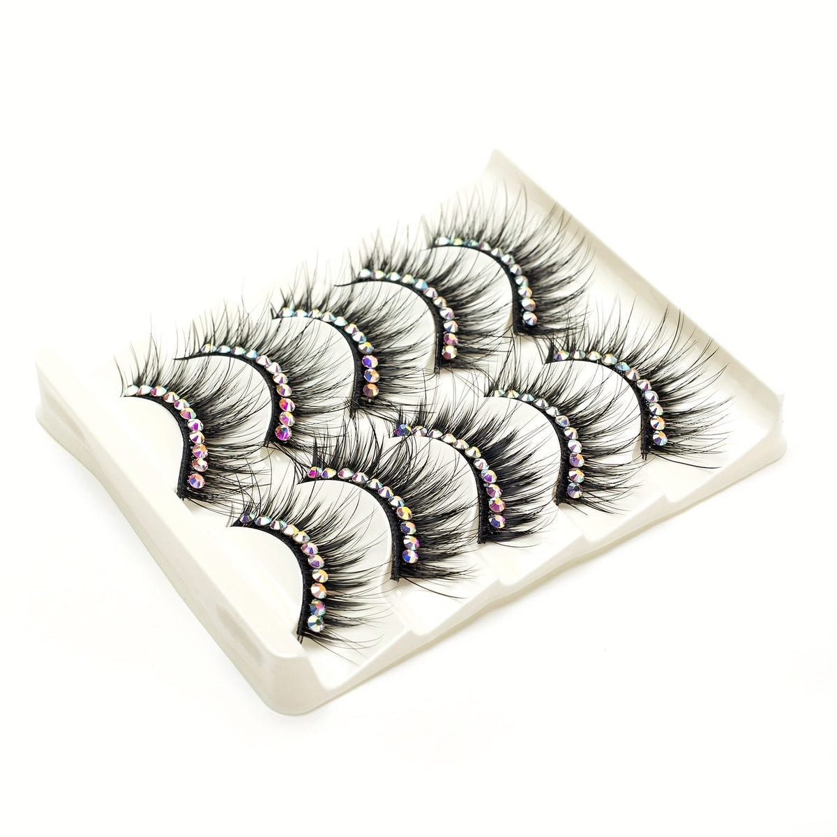KissICON KissIcon False Eyelashes With Glitter For Stage -