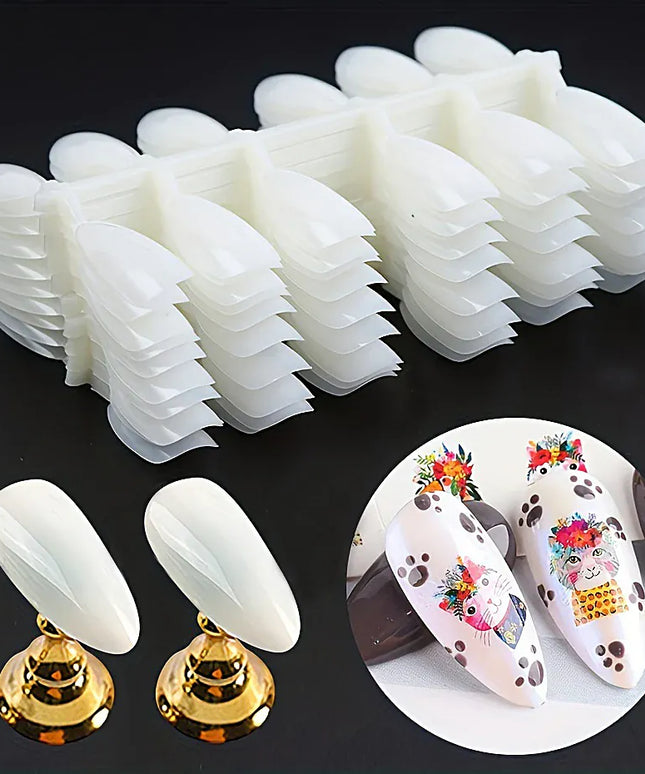 KissICON KissIcon False Nails Almond 120pcs - Gel Polish