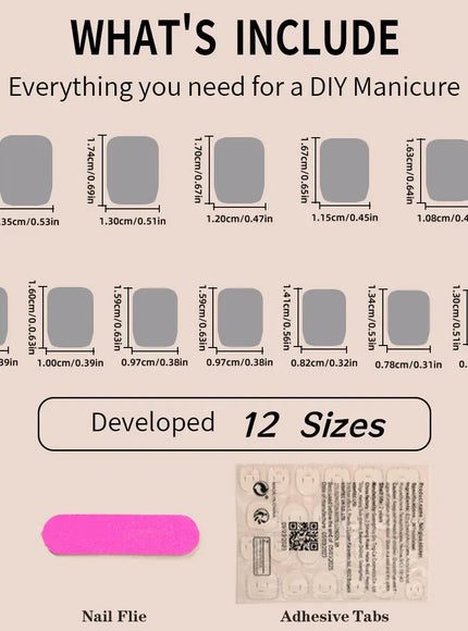 KissICON KissIcon False Nails Press On Almond Flower Bow