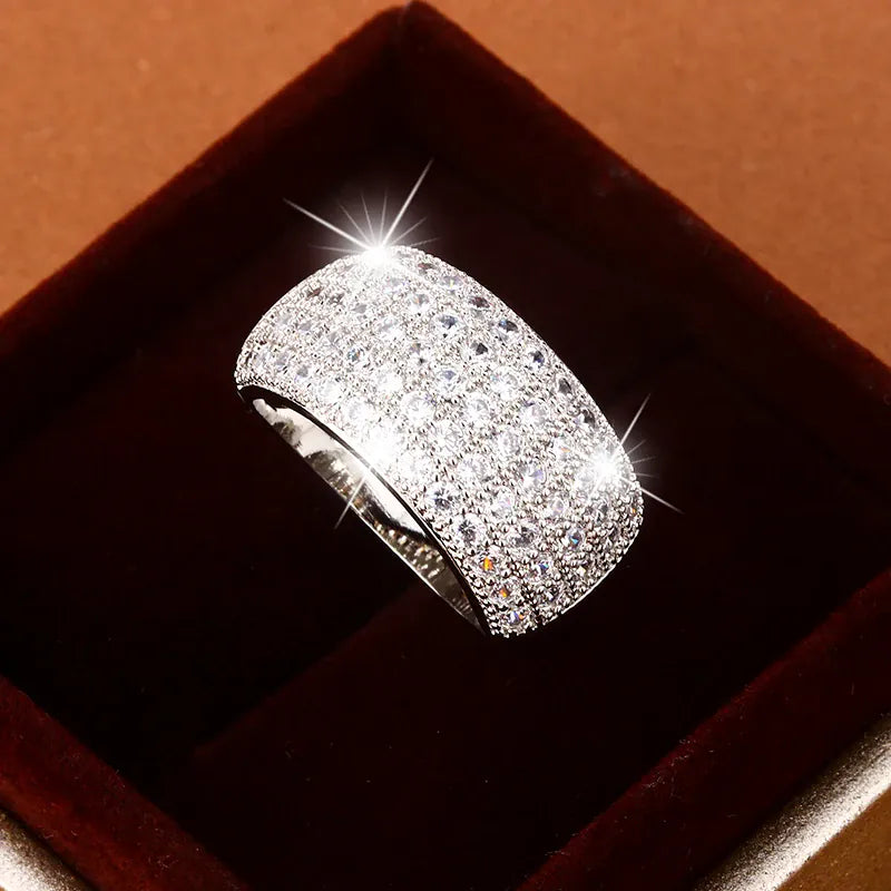 KissICON KissIcon Fashion Light Luxury Zircon Ring - Bridal Shine