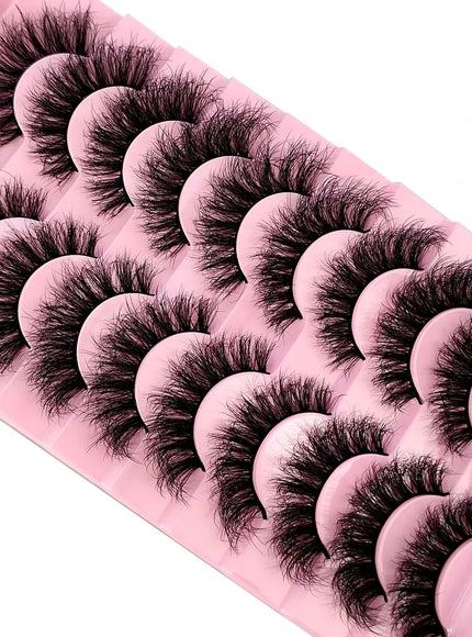 KissICON KissIcon Faux Mink Eyelashes 3D Cross Lash Set