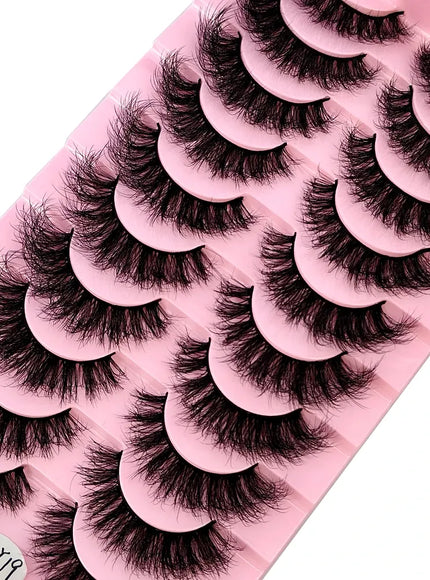 KissICON KissIcon Faux Mink Eyelashes 3D Cross Lash Set