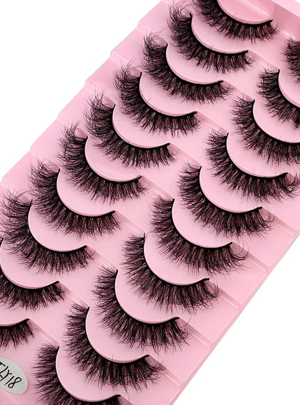 KissICON KissIcon Faux Mink Eyelashes 3D Cross Lash Set