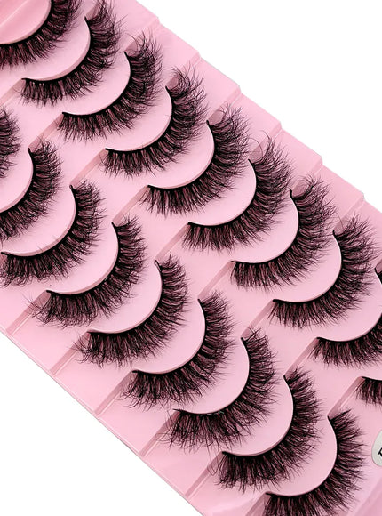 KissICON KissIcon Faux Mink Eyelashes 3D Cross Lash Set