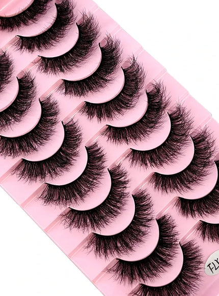 KissICON KissIcon Faux Mink Eyelashes 3D Cross Lash Set