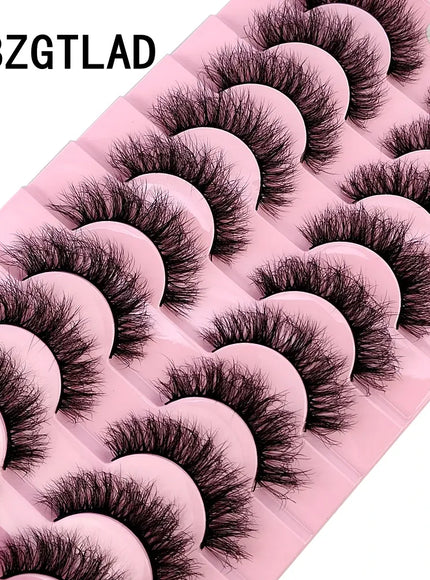 KissICON KissIcon Faux Mink Eyelashes 3D Cross Lash Set