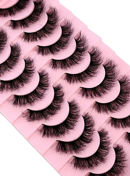 KissICON KissIcon Faux Mink Eyelashes 3D Cross Lash Set