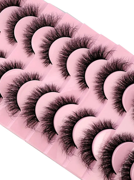 KissICON KissIcon Faux Mink Eyelashes 3D Cross Lash Set