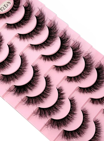 KissICON KissIcon Faux Mink Eyelashes 3D Cross Lash Set