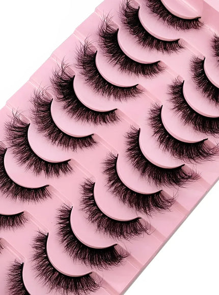 KissICON KissIcon Faux Mink Eyelashes 3D Cross Lash Set